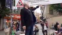 Levent Üzümcü, iktidarı 'şiir' okuyarak protesto etti