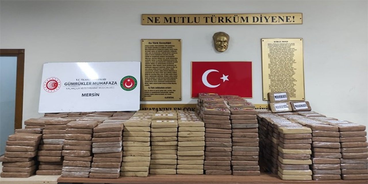 Ticaret Bakanı duyurdu! Mersin Limanı'nda 1 ton kokain ele geçirildi!