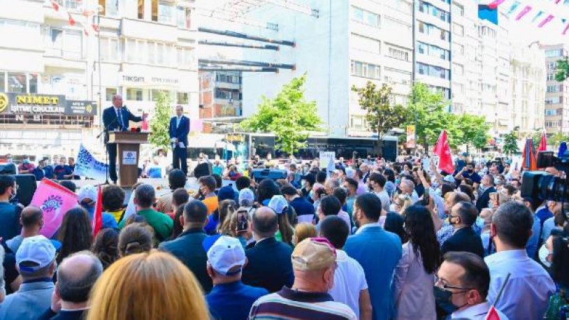 Memleket Partisi lideri Muharrem İnce, İstanbul il binasının açılışında konuştu