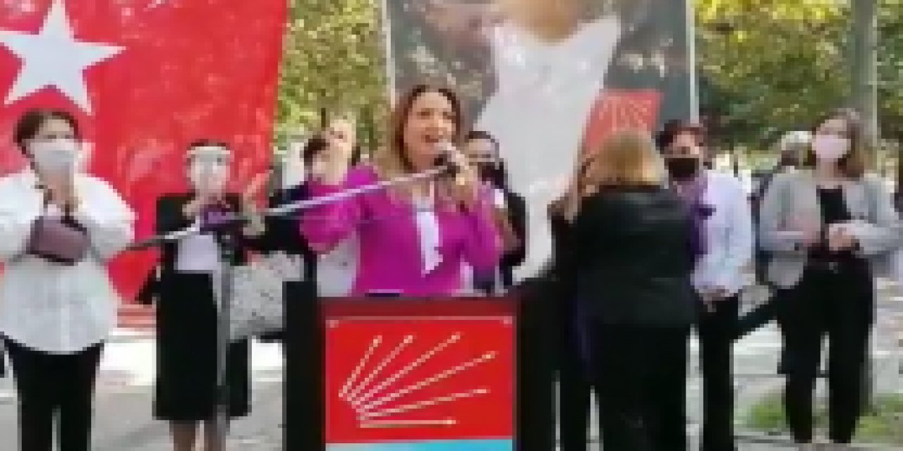 Aylin Nazlıaka'dan ses sisteminin kesilmesine çok sert tepki! Korkmuyoruz...