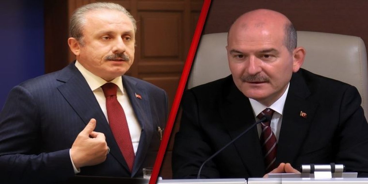 Gündem yaratan görüşme sonrası flaş iddia! Süleyman Soylu, Mustafa Şentop'a tek bir şartla bilgi verdi!