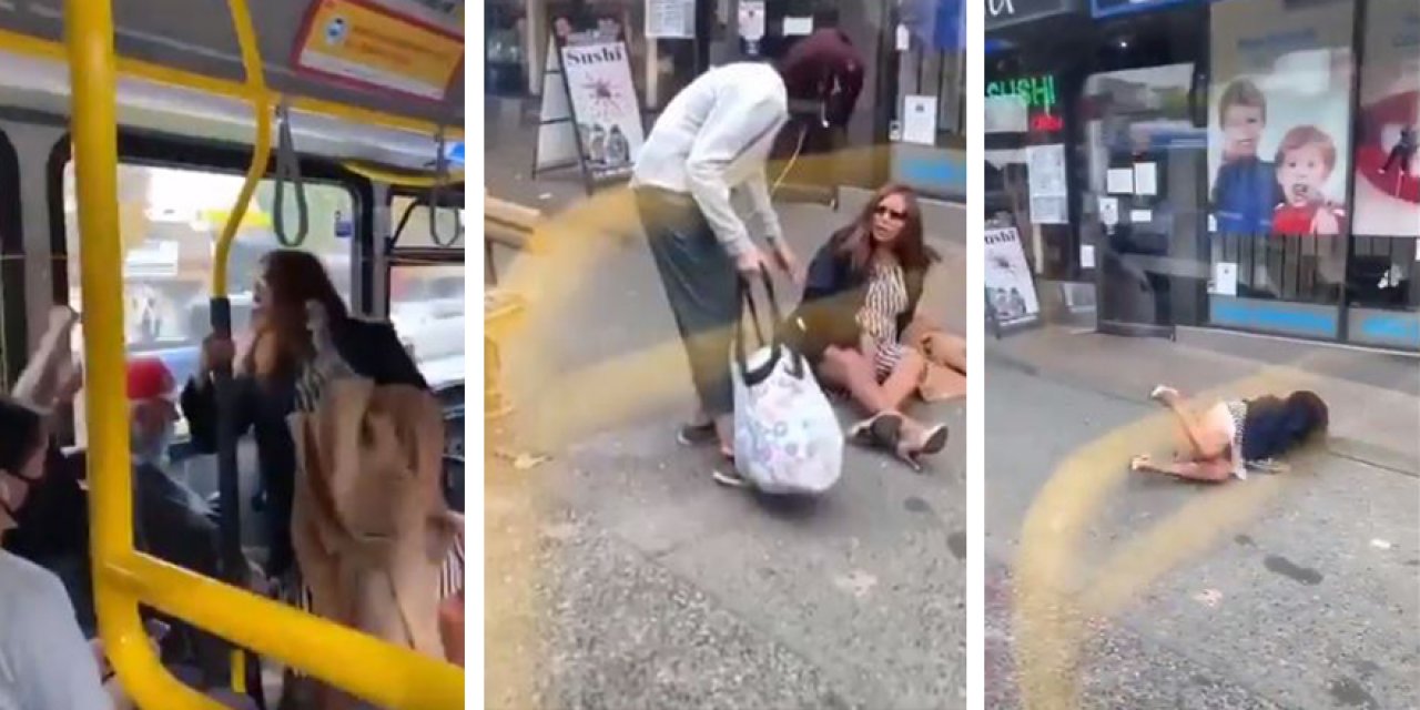 Sosyal medyayı ikiye bölen kavga! Kadın mı haklı erkek mi?