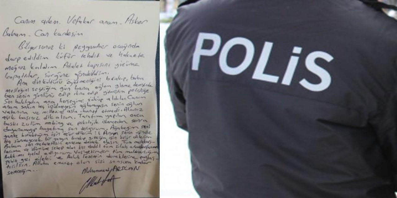 "Baskı, zulüm, mobbing ve psikolojik işkence..." Arkasında intihar mektubu bırakan polis ortadan kayboldu! Şok iddialar...