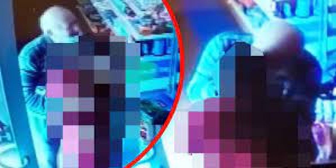 Markette iğrenç görüntüler! 12 yaşındaki çocuğa zorla sarılıp taciz eden 85 yaşındaki şüpheli serbest bırakıldı!
