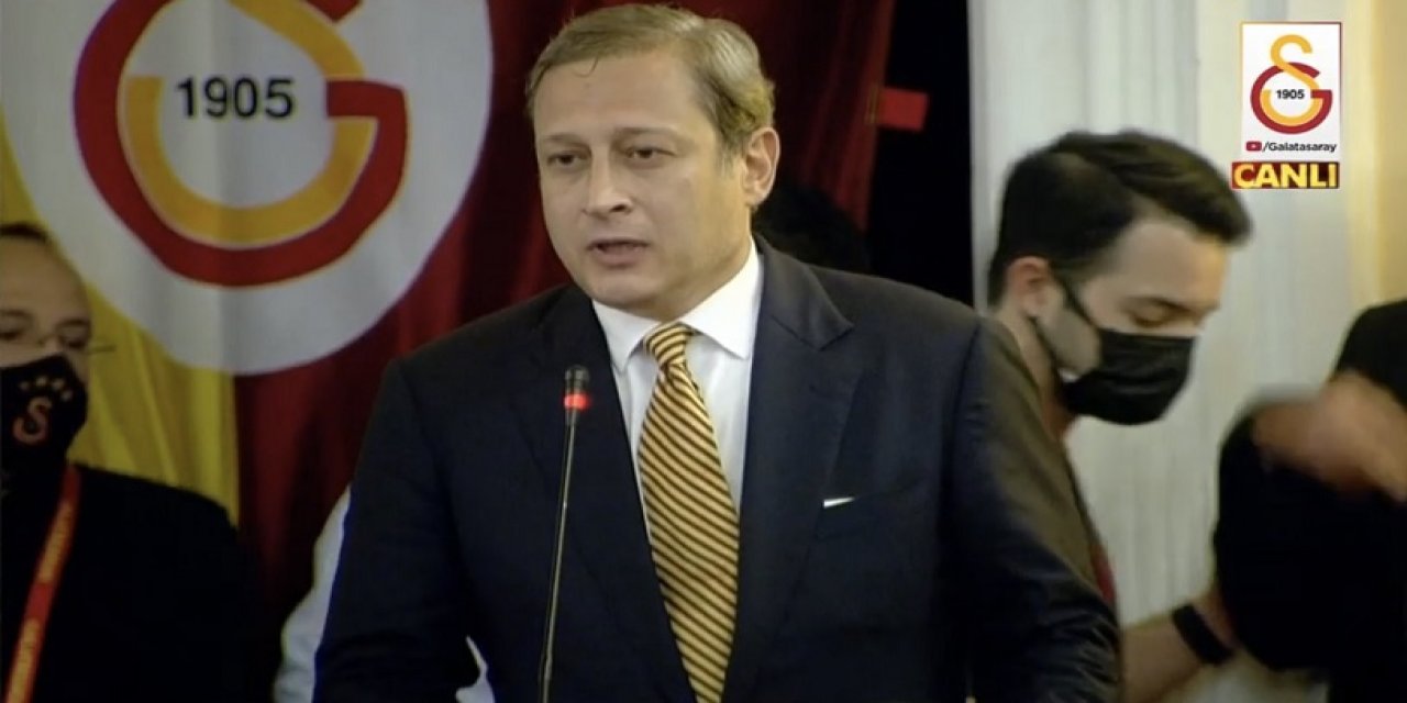 Galatasaray'ın yeni Başkanı Burak Elmas'tan ilk açıklama!