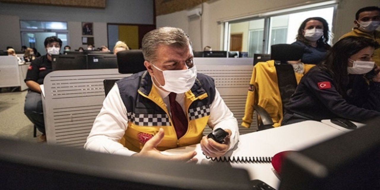 BAKAN KOCA'DAN 112 KOMUTA MERKEZİ ÇALIŞANLARINA AŞURE SÜPRİZİ