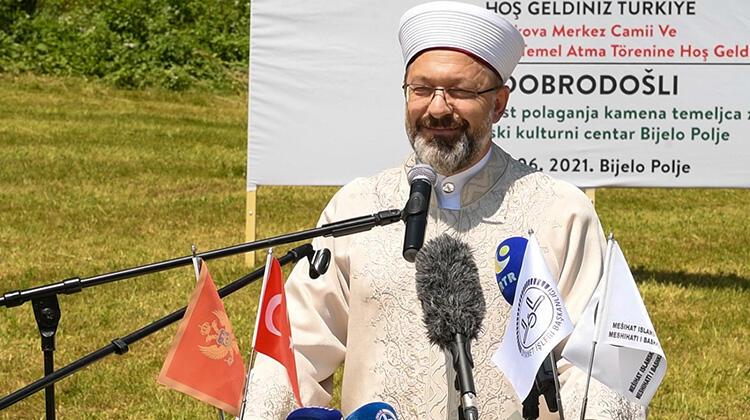 Diyanet İşleri Başkanı Erbaş'tan 'cami' açıklaması! 'Her camimizi bir okul olarak değerlendirmeliyiz'