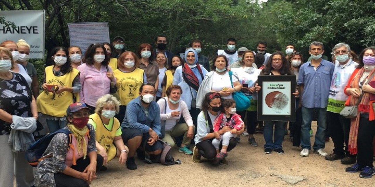 Talana karşı gönüllüler nöbette! Validebağ’da ranta geçit yok!