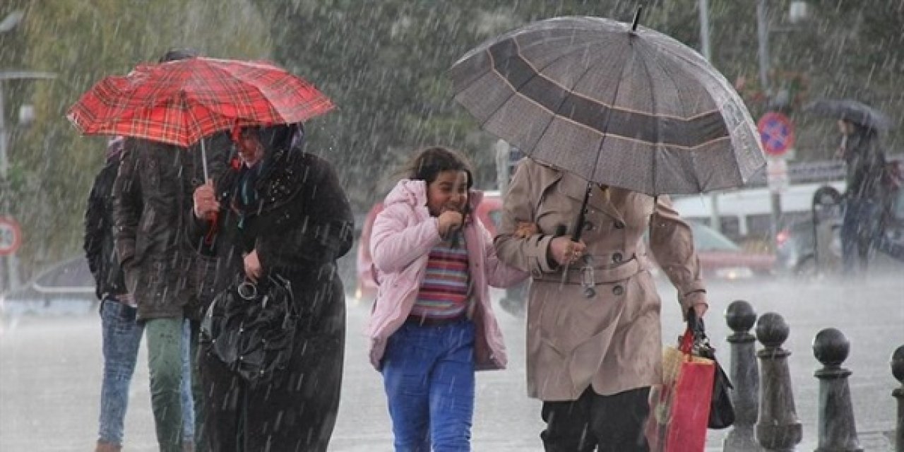 Meteoroloji'den 4 il için kuvvetli sağanak uyarısı!
