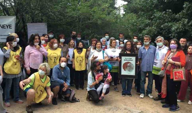 Haklı davanın haklı yollarını arıyorlar! Validebağ Korusu’nda talana karşı nöbet devam ediyor