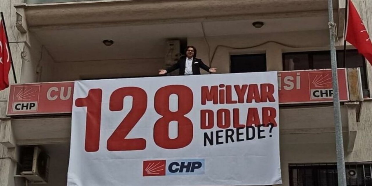427 lira idari para cezası verilmişti... Mahkeme "128 Milyar Dolar Nerede?" pankartına verilen cezayı kaldırdı!