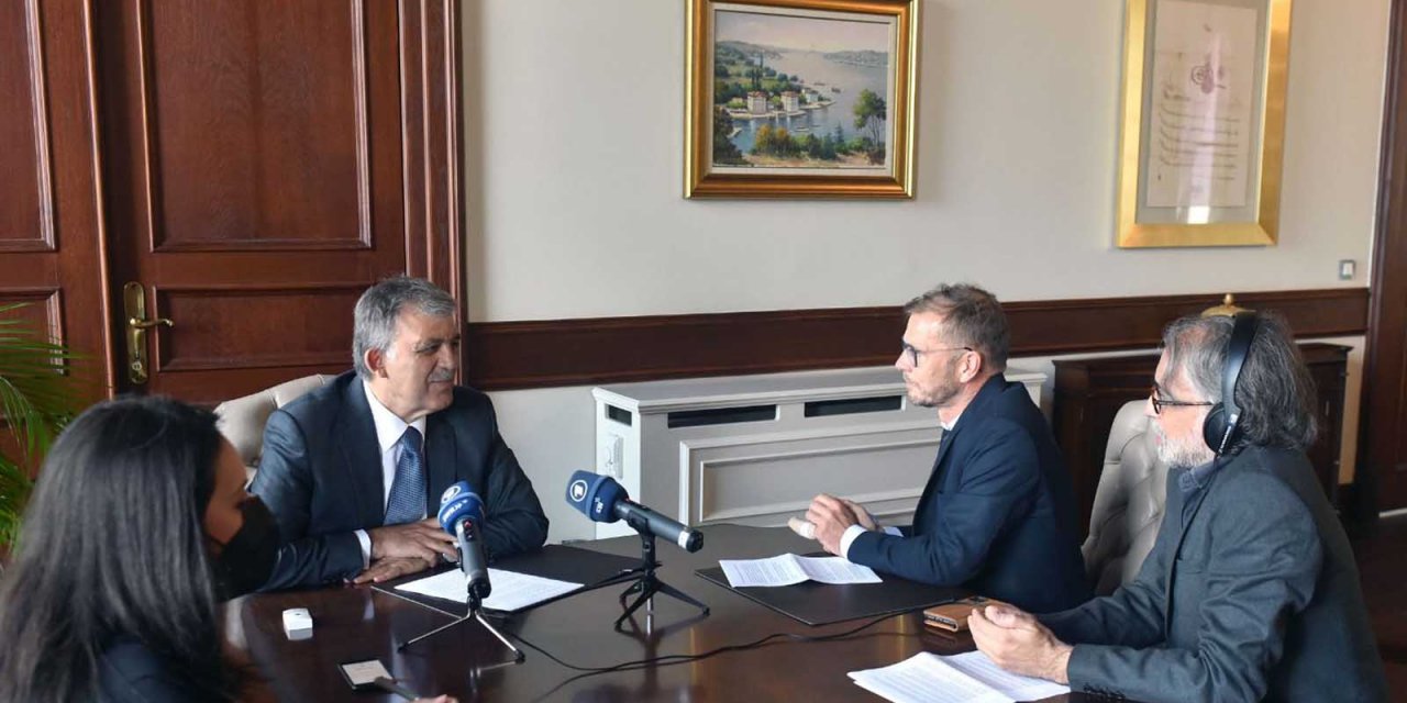 Abdullah Gül, Alman Radyosu’na konuştu! "AB müktesebatını üstlenmiş bir Türkiye her açıdan farklı bir ülke olacaktı"