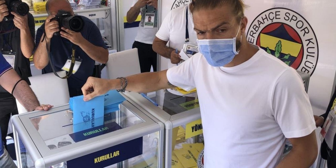 Fenerbahçe seçiminde oy kullandı! Caner Erkin’den Beşiktaş ve Galatasaray sözleri