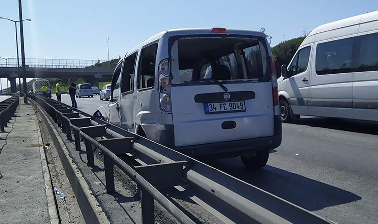 TEM'de feci kaza! 'Direksiyon kilitlendi' iddiası
