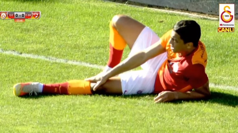 Galatasaray'a Dinamo Bükreş maçında Mostafa Mohamed şoku