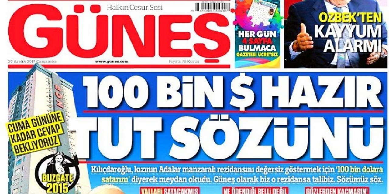 Tapu kayıtlarına ulaşıldı! Zeynep Kılıçdaroğlu’nun evini şehit ailelerine bağışlamak üzere satın alan Güneş Gazetesi sözünü tutmamış!