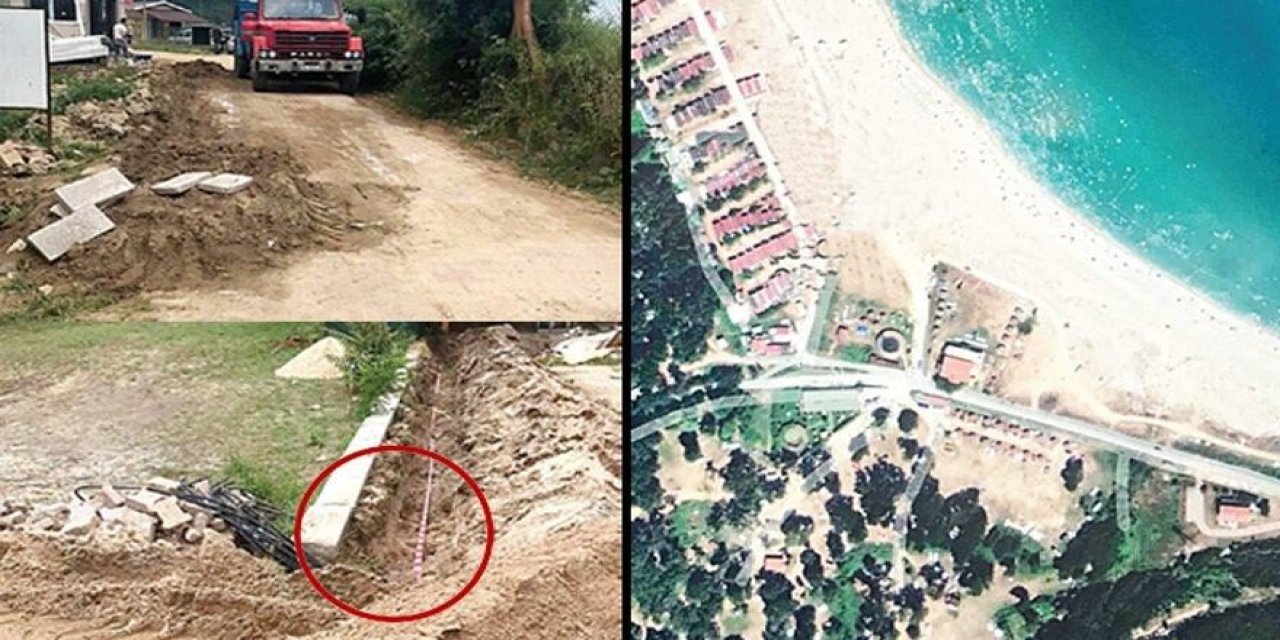 Tabiat parkı kaçak yapılaşmaya açıldı!