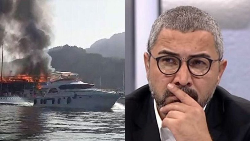Küle dönmüştü... Marmaris'te yanan tekne Veyis Ateş'e mi ait?