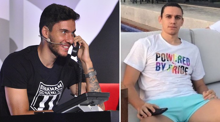 “Powered by Pride”  yazılı tişört giydiği için hedef tahtasına koyulmuştu... Umut Nayir’den Taylan Antalyalı’ya destek