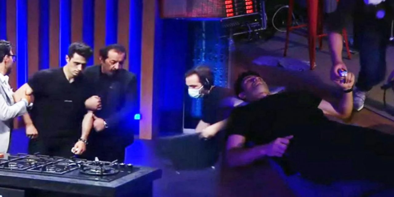 MasterChef Türkiye 2021'de zor anlar!  Yarışmacı fenalaştı, şefler yardıma koştu!