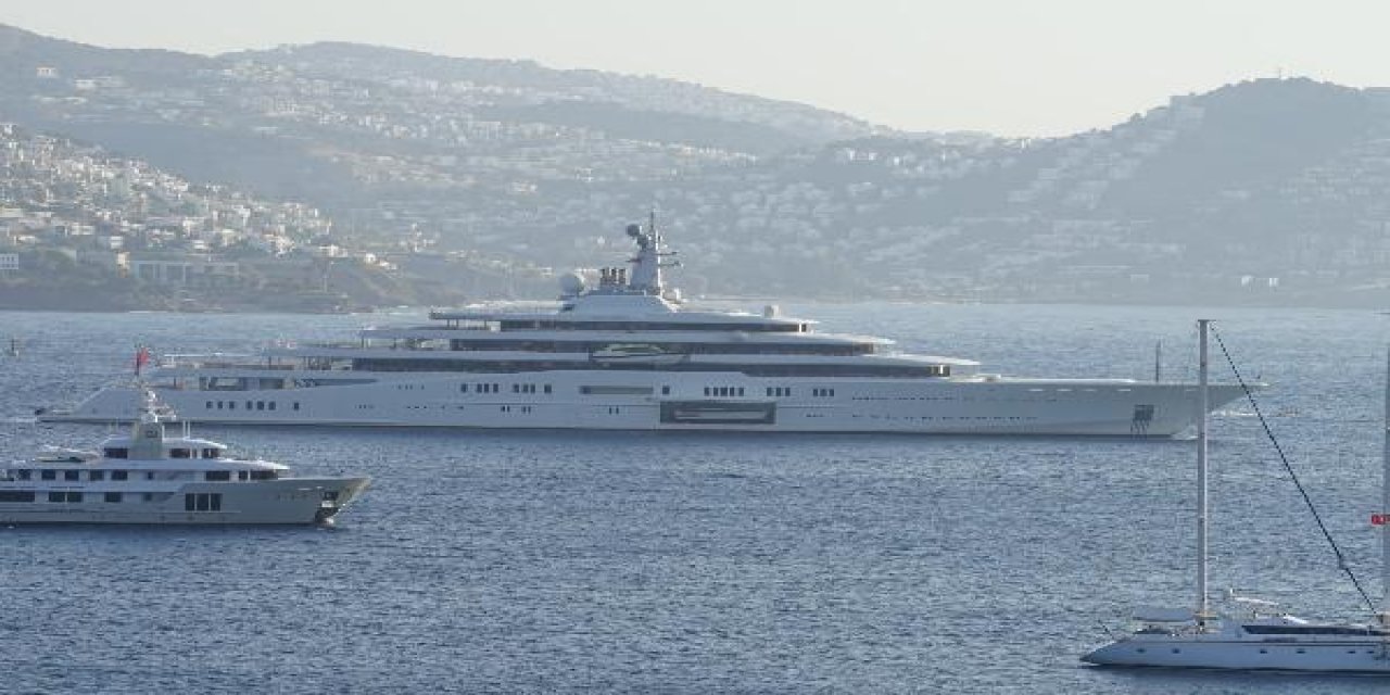 Rus milyarderin 'Yüzen Saray’ı Yalıkavak’ta