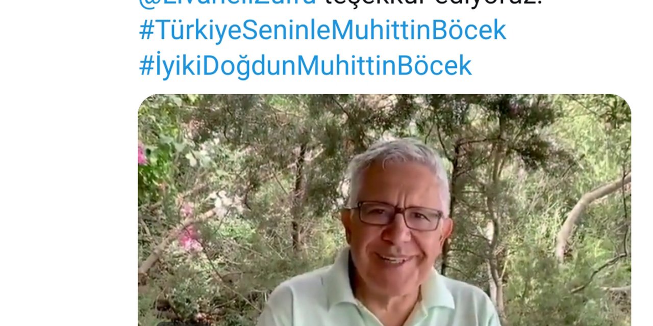 Sanatçılardan yeni yaşına  yoğun bakımda giren başkan Böcek'e destek