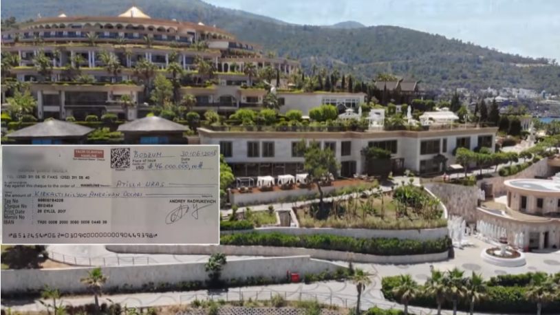 Paramount Otel için kesilen 46 milyon dolarlık çekin sırrı ortaya çıktı