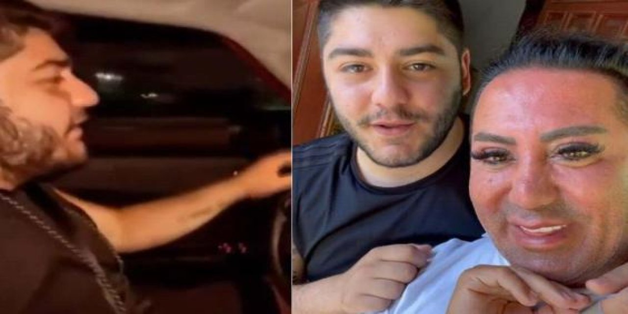 Sosyal medya fenomeni Murat Övüç'ün oğlu dehşet saçtı! Otomobilin camından küfür ederek tabancayla defalarca ateş açtı... İşte skandal görüntüler...