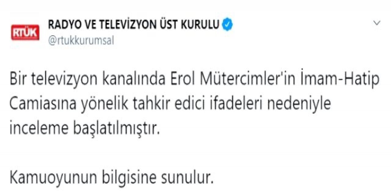 MEB, Erol Mütercimler hakkında yasal süreç başlattı