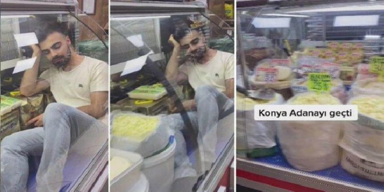 Bu görüntü sosyal medyada büyük tepki çekti!