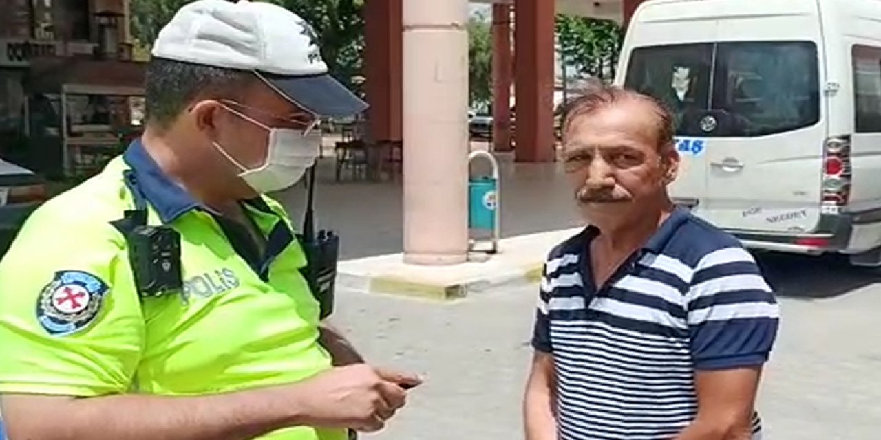 Sivil polise yakalanan korsan taksici "Yaktın beni" diyerek gözyaşlarına boğuldu!