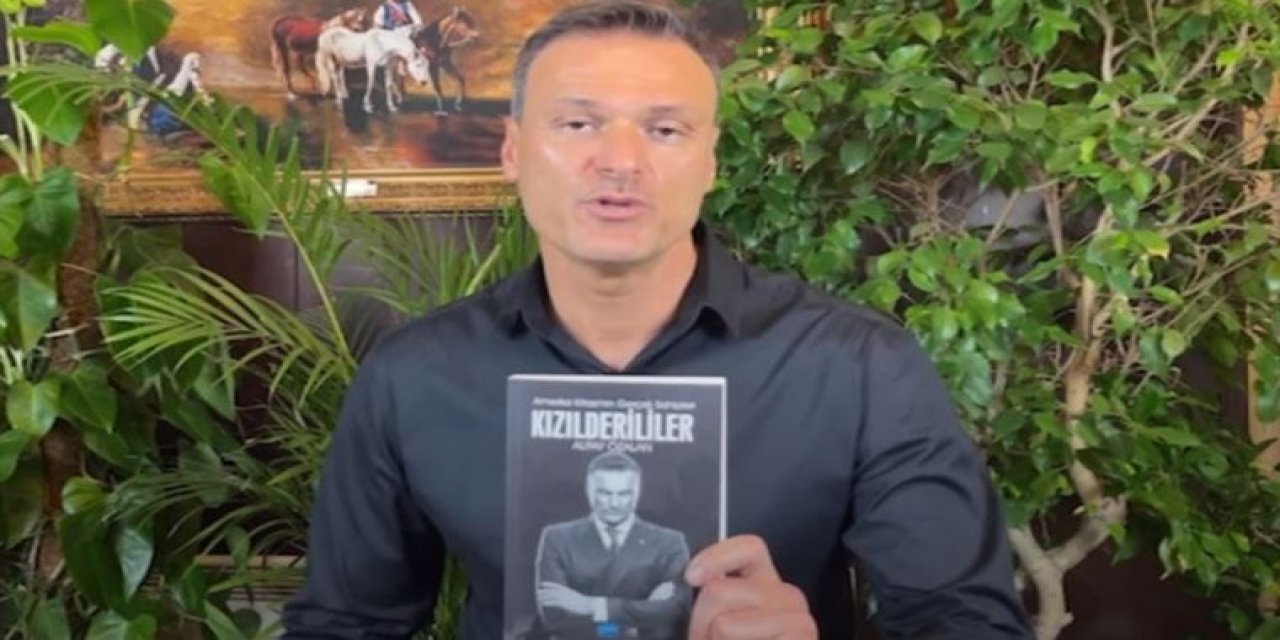"Adı “KIZILDERİLİLER” olan bir kitabın kapağında koskocaman bir Alpay Özalan fotoğrafının ne işi var Allah aşkına?" dedi ve... Ahmet Hakan'dan AKP'li Alpay Özalan'a eleştiri!
