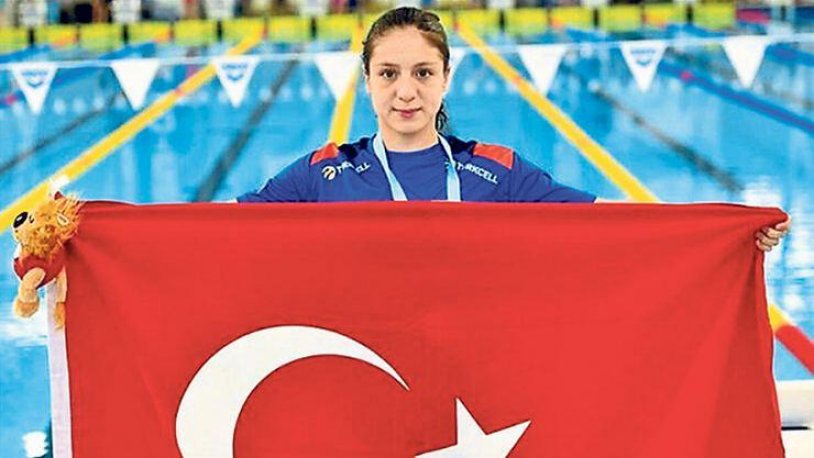 Milli yüzücüden Avrupa rekoru