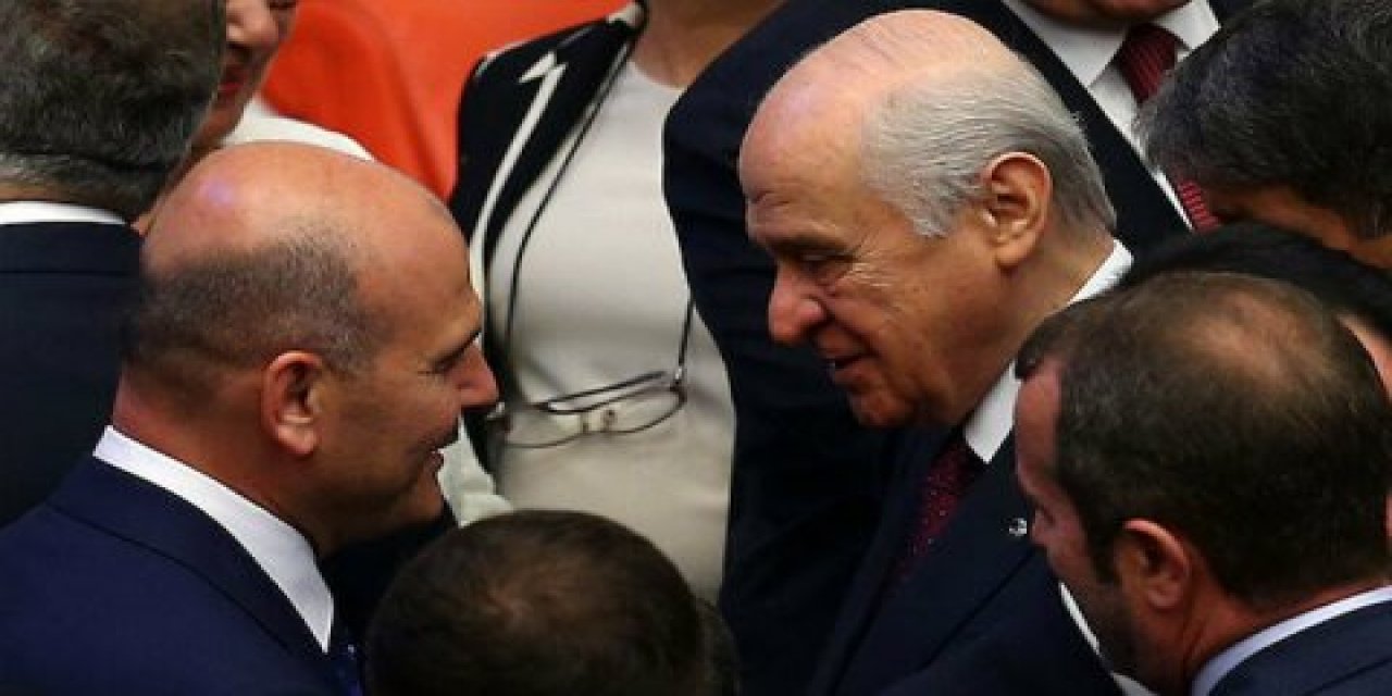 Ankara'da siyaset kulisleri bu iddia ile çalkalanıyor... Bahçeli'nin "Soylu" ısrarının asıl nedeni ortaya çıktı!