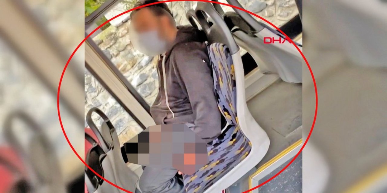 İETT otobüsünde iğrenç olay! Sapık yolcu taciz etti...