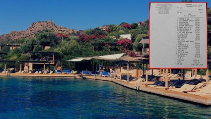 "Her şeye 'Tamam' derim ama..." Bodrum'da 8 litre suya 960 lira hesap!