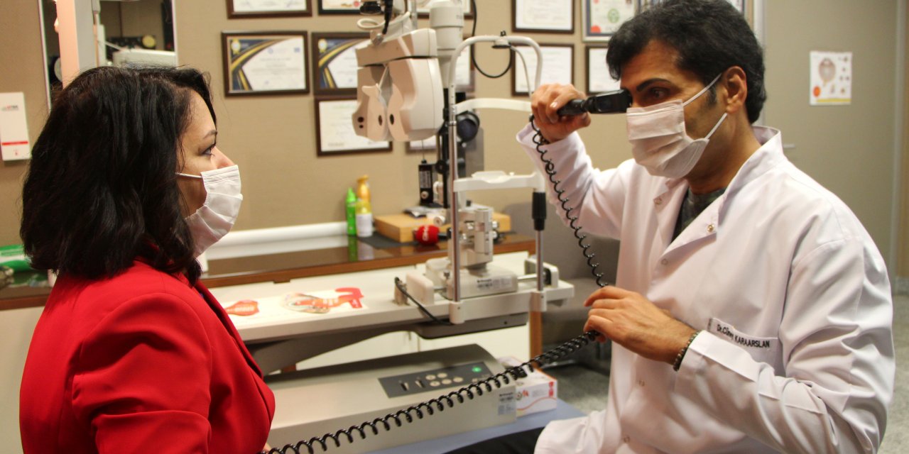 Lens kullananlar dikkat koronavirüs uyarısı