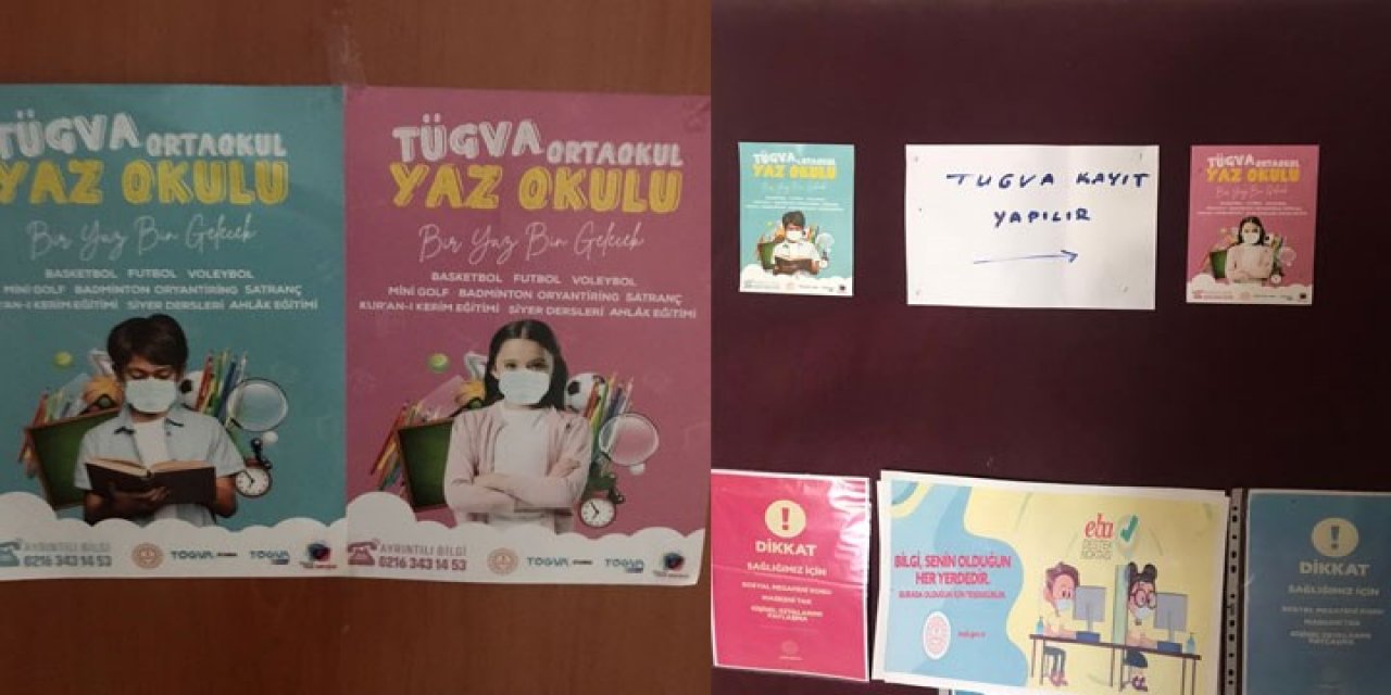 Broşürler ortaya çıktı! TÜGVA yaz okulunda kız çocuklarına "hanımlığı" öğretecek!
