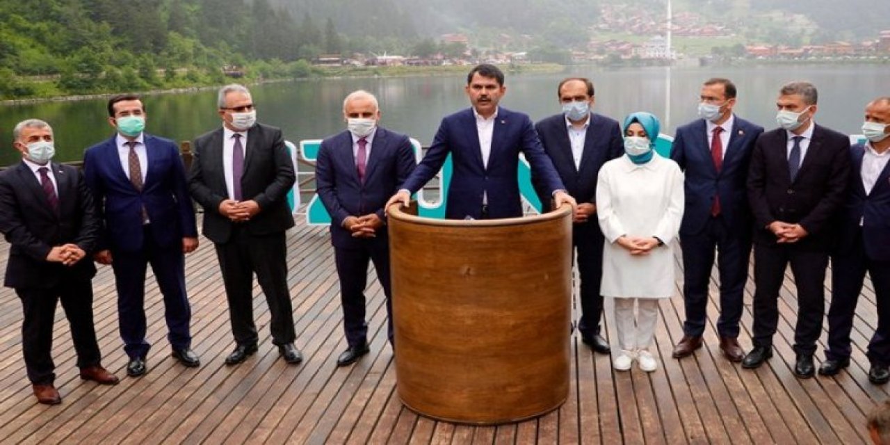 "Doğal güzelliğyle korunacak" Bakan Kurum duyurdu: Uzungöl'e bin araç kapasiteli otopark!
