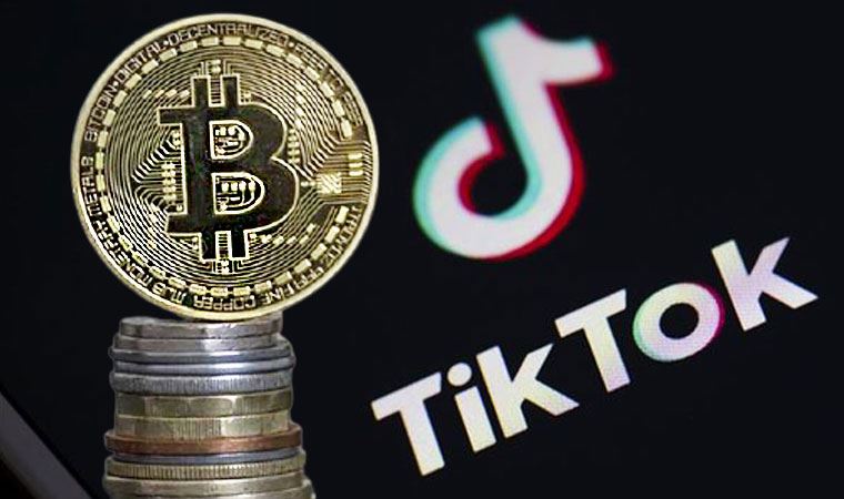 Kripto paraya bir darbe de TikTok'tan
