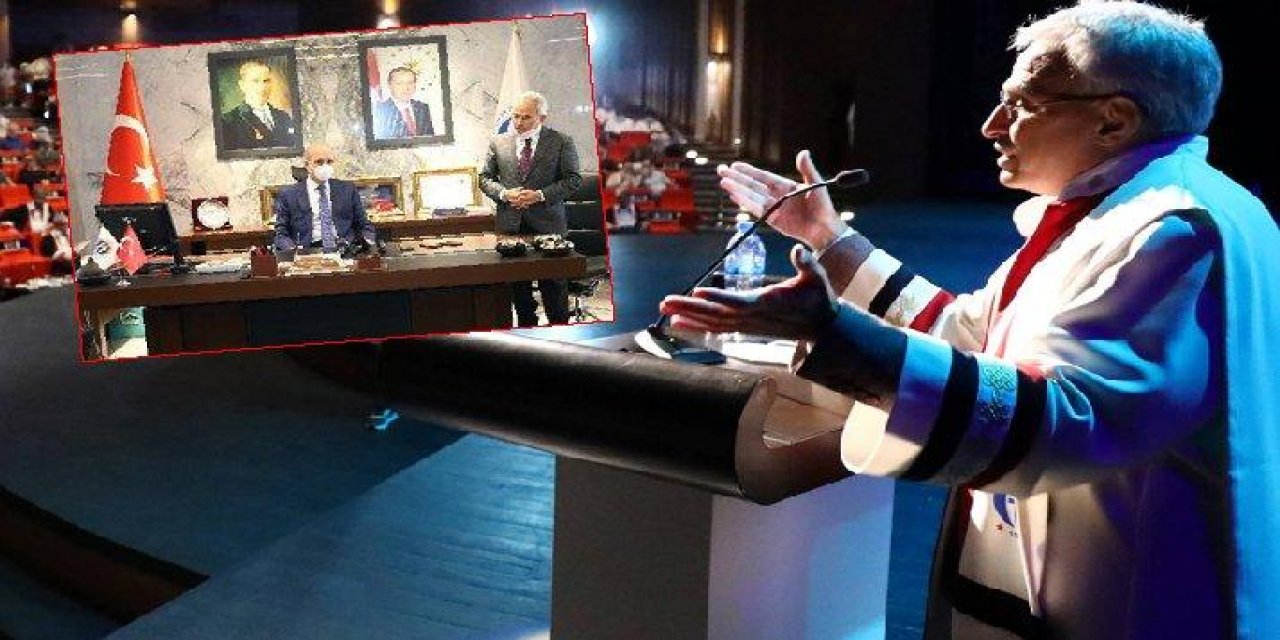 AKP'li Numan Kurtulmuş’a koltuğunu vermesiyle gündeme gelmişti... O rektörden tepki çeken açıklama! “Paranız olmazsa namaz bile kılamayız”