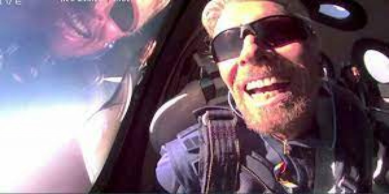 Uzaya giden ilk milyarder olmuştu... Richard Branson'dan çılgın proje!