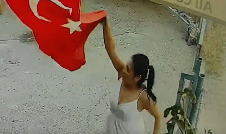 Türk bayrağını yırtıp çöpe atmıştı... O kadın hakkında karar verildi