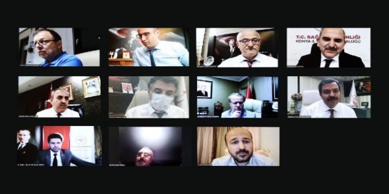 Bakan Koca, 11 ilin sağlık müdürü ile görüştü