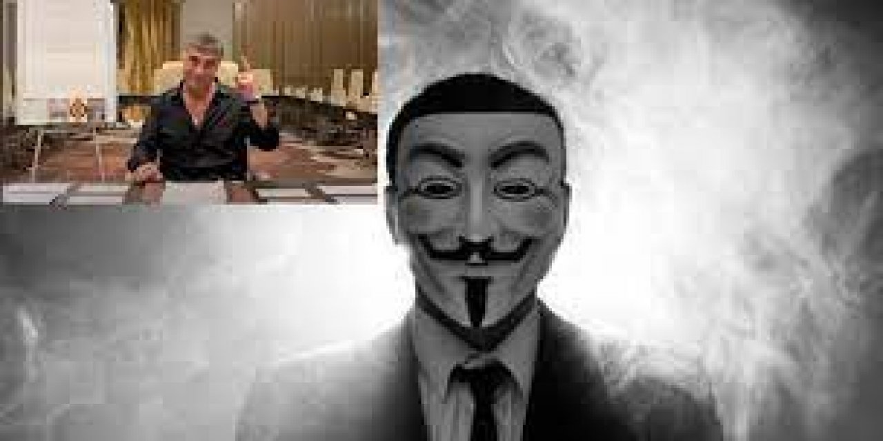 Hacker grubu Anonymous'tan Sedat Peker'e yanıt! "Yürü git, faşist"