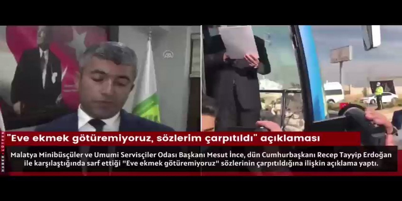 Cumhurbaşkanı Erdoğan'ın "keyif çayı iç" dediği o esnaf bakın o cümleleri neden söylemiş?