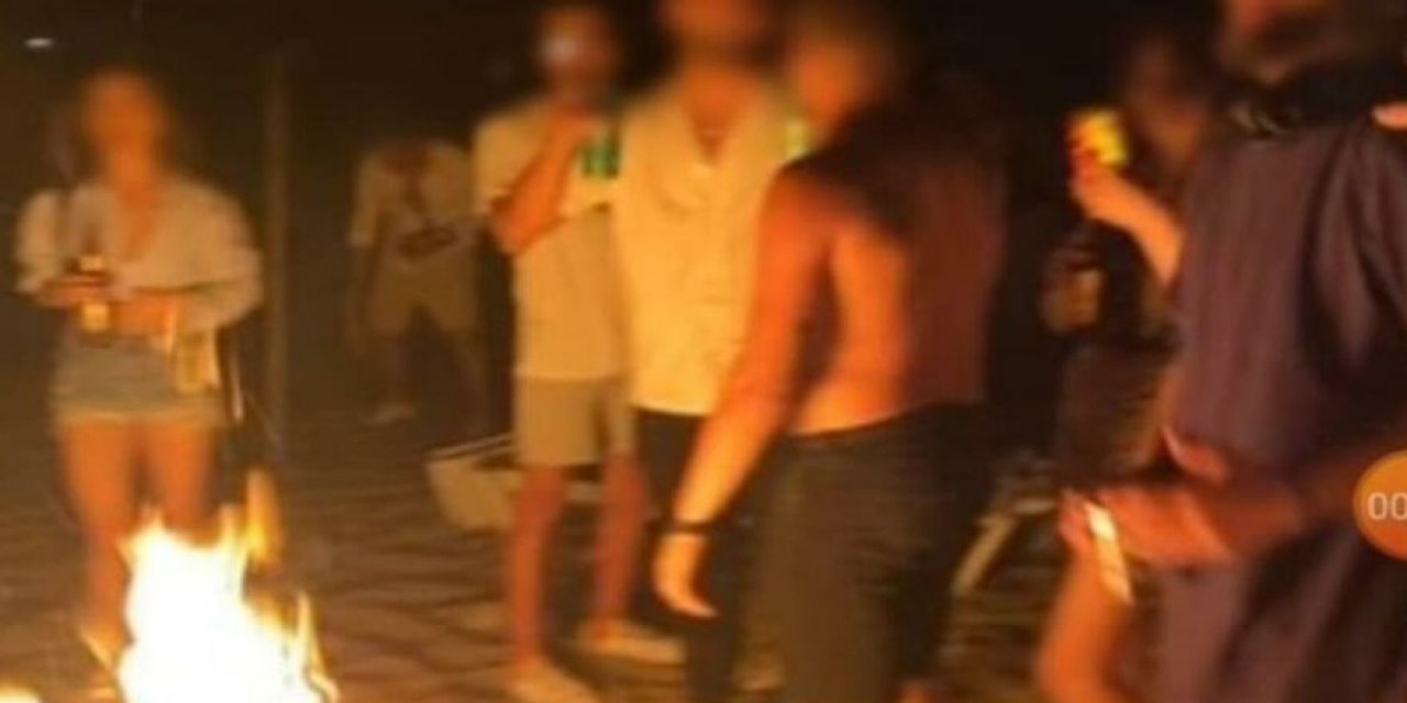 Şezlongları kırıp, şemsiye yakıp, çöpleri bıraktılar... Bozcaada sahilinde isyan ettiren görüntü! "Nasıl, parti güzel miydi?"