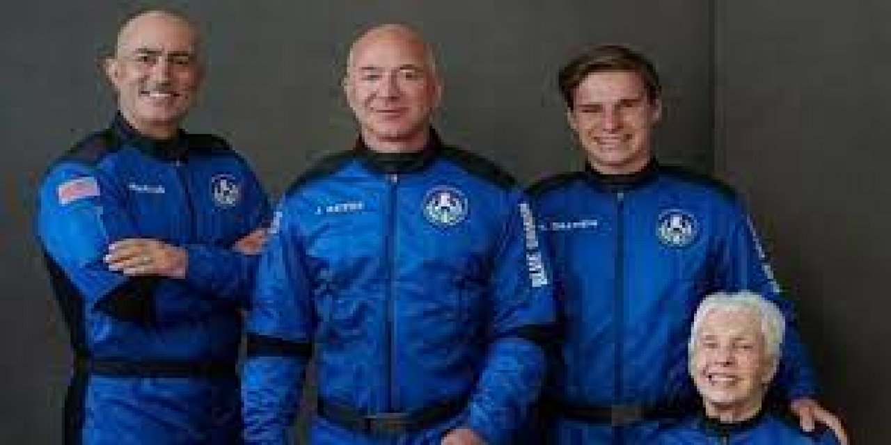 En genç... En yaşlı... En zengin... Tarihi gün geldi... Jeff Bezos uzaya fırlatılacak!
