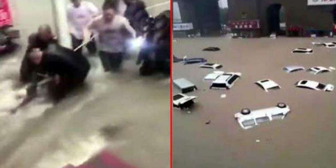 Çin'de sel felaketi! Bilanço ağırlaşıyor...