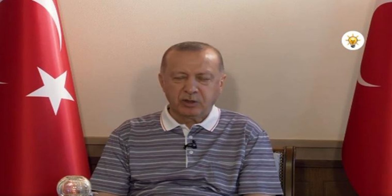 Gözleri kapandı; konuşmakta zorlandı! Erdoğan'ın görüntüleri sosyal medyada gündem oldu!